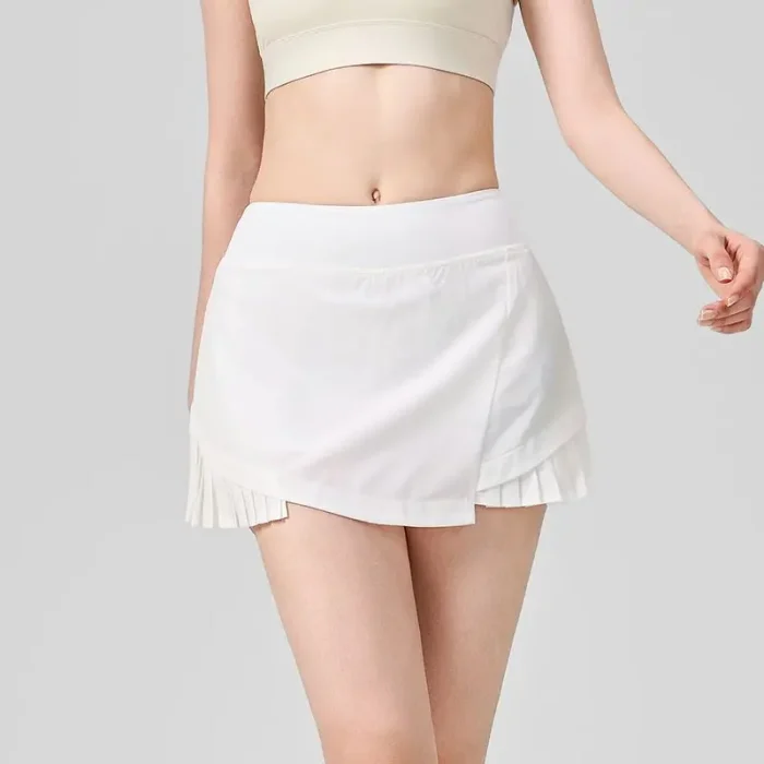 Women's Sports Short Skirt Yoga Suit Fake Two-piece Commuting A-line Skirt - Image 2