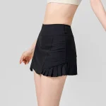 Women's Sports Short Skirt Yoga Suit Fake Two-piece Commuting A-line Skirt - Image 3