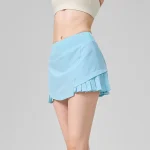 Women's Sports Short Skirt Yoga Suit Fake Two-piece Commuting A-line Skirt - Image 4