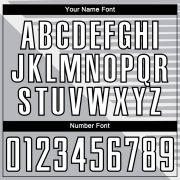 Custom Gray White-Black Stripes Sublimation Soccer Uniform Jersey - Image 3