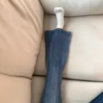 Women's 2025 Fall New Blue High Waist Flared Jeans Showcasing Slim Look for Pear Shaped Body with Elasticity - Image 2